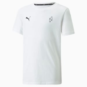 T-shirt soccer à graphique Thrill Neymar Big, grand enfant, Blanc Puma