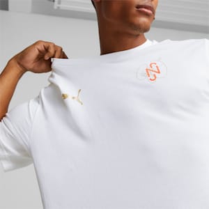 Neymar Jr. Diamond Graphic Football Men's T-Shirt, Puma White