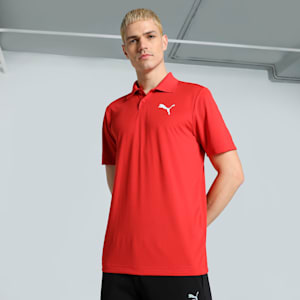 CR Team Men's Regular Fit Cricket Polo, For All Time Red, extralarge-IND