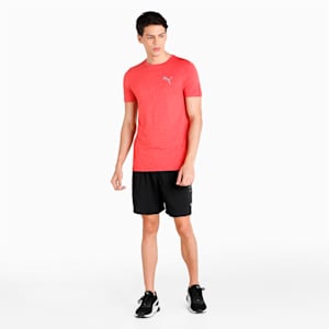 Teams Heather Men's Slim Fit Cricket T-Shirt, High Risk Red-Heather, extralarge-IND