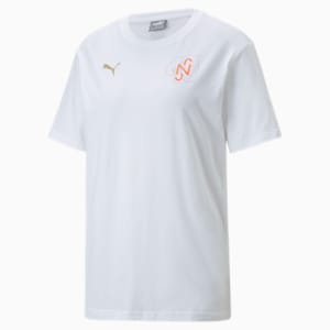 Neymar Jr Diamond Football Women's T-Shirt, Puma White