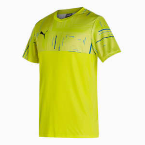 Cricket Team Men's T-Shirt, Yellow Alert