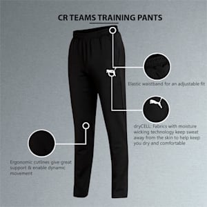 Cricket Teams Men's Training Pants, Puma Black, extralarge-IND