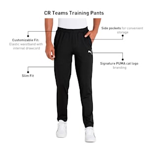 Cricket Teams Men's Training Pants, Puma Black, extralarge-IND