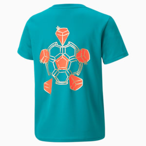 Neymar Jr Diamond Football Jersey Youth Regular Fit, Deep Aqua, extralarge-IND