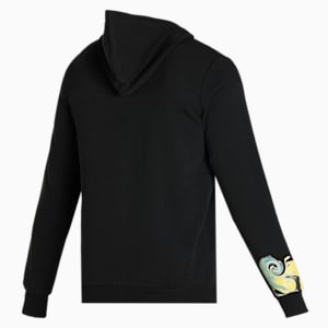 PUMA x Royal Challengers Bangalore Graphic Men's Regular Fit Hoody, PUMA Black, extralarge-IND