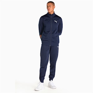 Men's Cricket Tracksuit, Peacoat, extralarge-IND