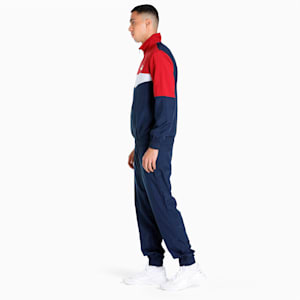 PUMA Premium Cricket Tracksuit, Peacoat-PUMA White-Rhubarb, extralarge-IND