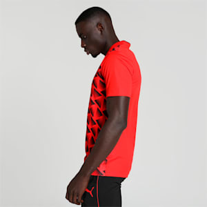 Cricket Team Men's T-shirt, High Risk Red, extralarge-IND