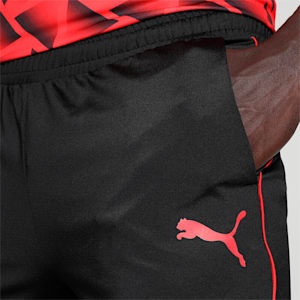 Cricket Teams Men's Training Pants, PUMA Black-High Risk Red, extralarge-IND