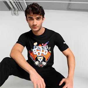 PUMA x Royal Challengers Bangalore Arcade Men's T-Shirt, PUMA Black