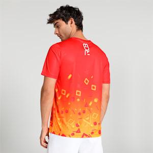 PUMA x Royal Challengers Bangalore Arcade Men's Regular Fit T-Shirt, For All Time Red, extralarge-IND