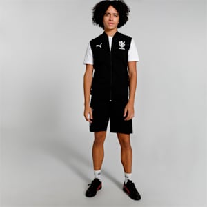 PUMA x Royal Challengers Bangalore Arcade Men's Sleeveless Jacket, PUMA Black, extralarge-IND