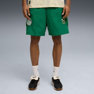 PUMA X KIDSUPER SEP Men’s Above-Knee Travel Shorts, Vine-Alpine Snow, extralarge-IND