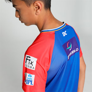 PUMA x DC 2024 Youth Replica Jersey, For All Time Red-Strong Blue, extralarge-IND