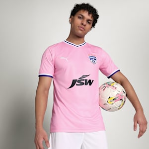 Men's MFC Away Football Jersey, Alpine Snow, extralarge-IND