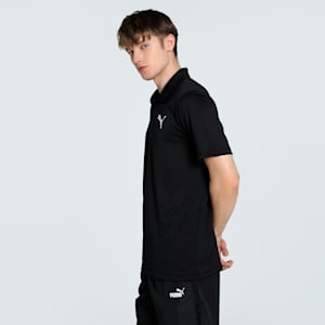 Cricket Team Men's Polo, Puma Black, extralarge-IND