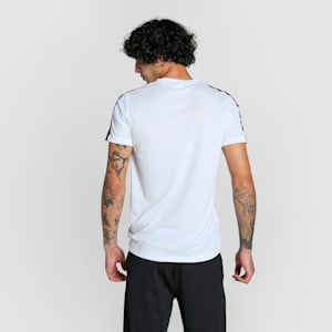 Teams Cricket Men's Slim Fit Tee, Puma White-Peacoat, extralarge-IND