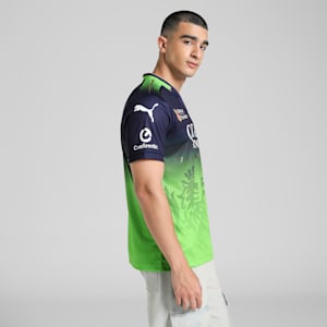 PUMA x RCB 2025 Men's Official Match Jersey, PUMA Navy-Parakeet Green, extralarge-IND