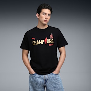 PUMA X RCB Champions Tee, PUMA Black, extralarge-IND