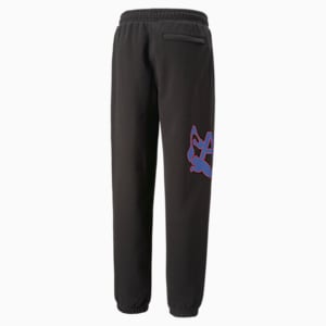 PUMA x PERKS AND MINI Graphic Sweatpants, PUMA Black, extralarge-GBR