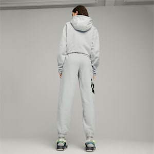 PUMA x PERKS AND MINI Graphic Sweatpants, Flat Light Gray, extralarge-GBR