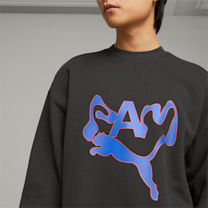 PUMA x PERKS AND MINI Crewneck Sweatshirt, PUMA Black, extralarge-GBR