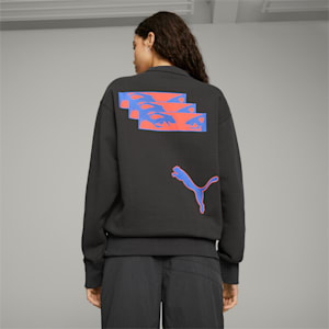 PUMA x PERKS AND MINI Crewneck Sweatshirt, PUMA Black, extralarge-GBR