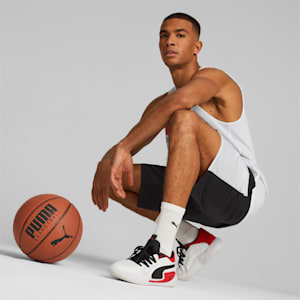Posterize Mesh Basketball Shorts Men, PUMA Black