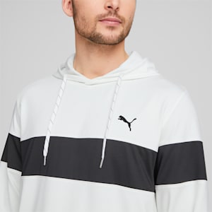 Mattr Colorblock Golf Hoodie Men, Bright White-PUMA Black, extralarge-GBR