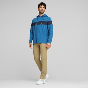 Mattr Colorblock Golf Hoodie Men, Lake Blue-Navy Blazer, extralarge-GBR