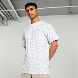 DOWNTOWN All Over Print Unisex Relaxed Fit T-Shirt, Pristine-AOP, extralarge-IND