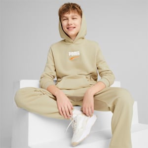 Downtown Big Kids' Hoodie, Granola