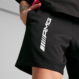Shorts tejidos Mercedes-AMG Motorsport para hombre, PUMA Black, extralarge