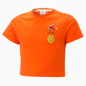 T-shirt PUMA x LIBERTY Enfant, Cayenne Pepper, extralarge