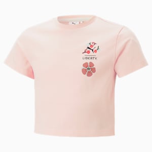 Camiseta PUMA x LIBERTY para niños, Rose Dust