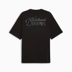 PUMA x CHILDHOOD DREAMS Men's Mesmerize Basketball T-shirt, PUMA Black, extralarge-IND