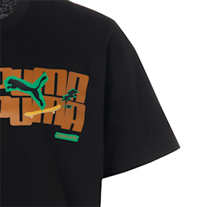メンズ CLASSICS ストリート スポ－ツ オーバーサイズ 半袖 Tシャツ, PUMA Black, extralarge-JPN