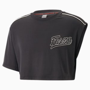 Camiseta PUMA x SCUDERIA FERRARI x JUNE AMBROSE ASMTRC para mujer, PUMA Black