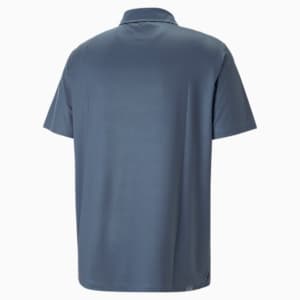 メンズ ゴルフ MATTR GRIDS ポロシャツ, Evening Sky-Navy Blazer