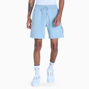 PUMA x one8 T7 Men's Regular Fit Shorts, Blue Wash, extralarge-IND