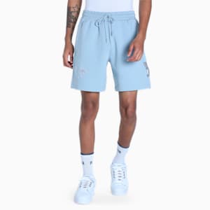 one8 Virat Kohli Premium T7 Men's Shorts, Blue Wash