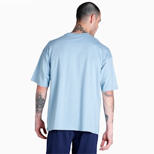 PUMA x one8 Classics Men's Oversized T-Shirt, Blue Wash, extralarge-IND