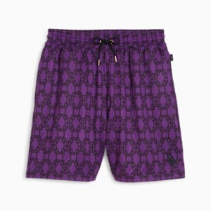 Shorts PUMA x DAPPER DAN de hombre, Purple Pop, extragrande