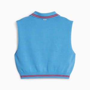 ウィメンズ PUMA x DAPPER DAN W クロップド ポロシャツ, Regal Blue, extralarge-JPN