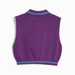 PUMA x DAPPER DAN Women's Vest, Purple Pop, extralarge-IND