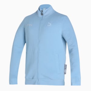PUMA x one8 T7 Men's Regular Fit Track Jacket, Blue Wash, extralarge-IND