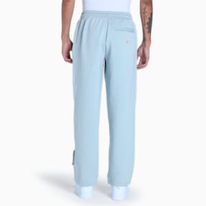 One8 Virat Kohli T7 Premium Men's Trackpants, Blue Wash