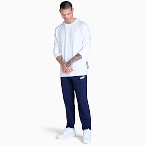 PUMA x one8 Classics Relaxed-Fit Long Sleeve Men's Relaxed Fit T-Shirt, PUMA White, extralarge-IND