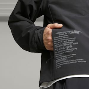 PUMA x PLEASURES Men's Jacket, PUMA Black, extralarge-GBR